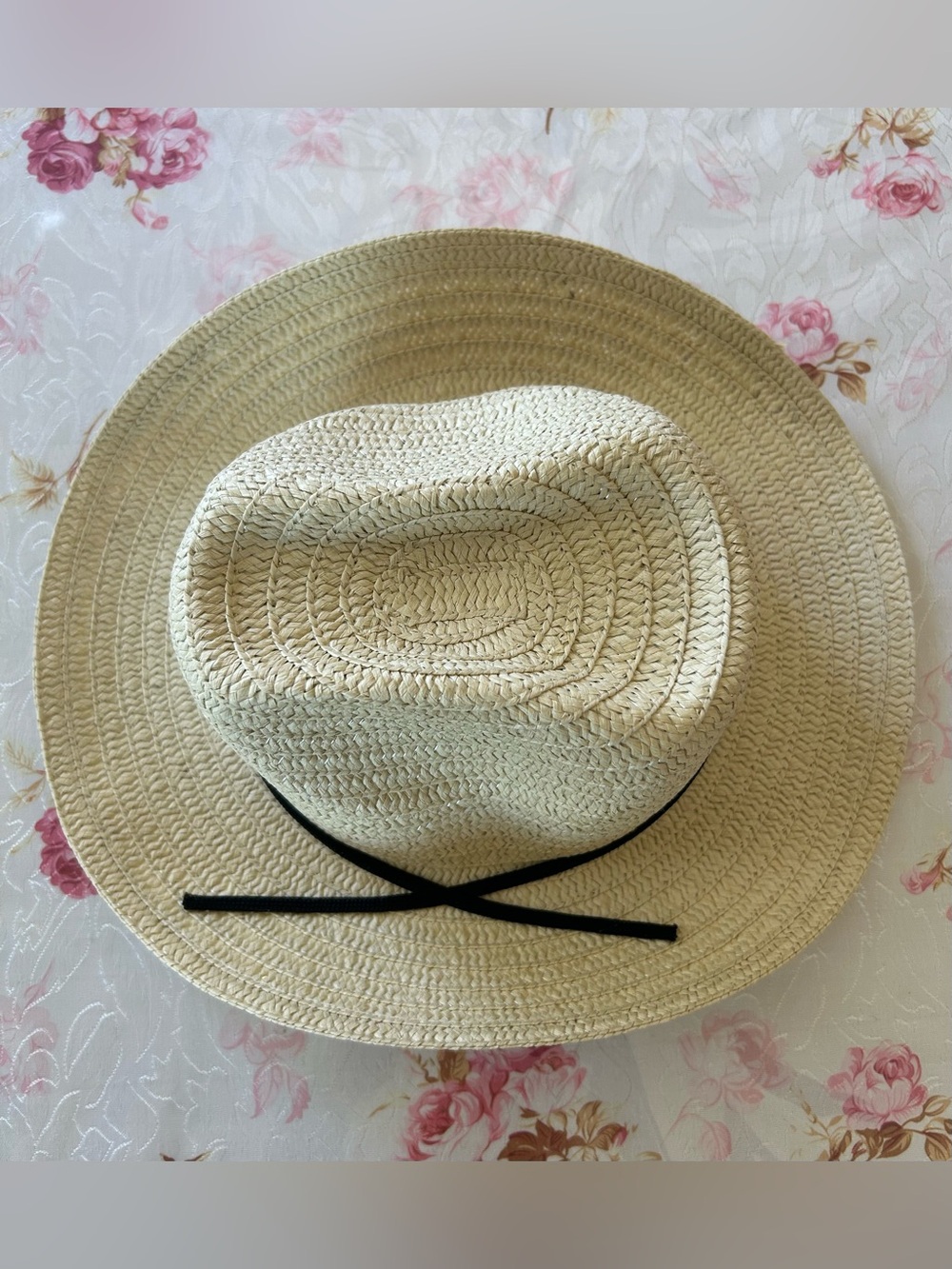 3 Sun Hat with Black Band -